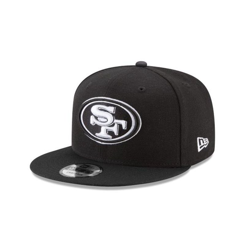 NFL San Francisco 49ers 9Fifty Snapback (XRA0029) - Black New Era Caps